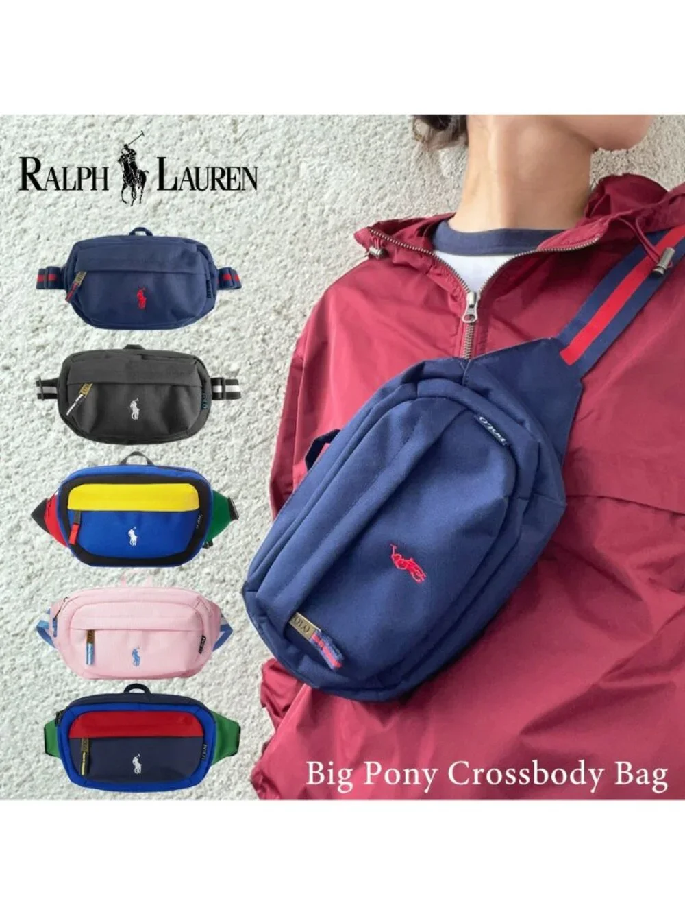 Polo Ralph Lauren Belt Waist Bag Fanny Pack - Picture 10 of 10